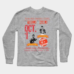 THRILLA in MANILA Long Sleeve T-Shirt